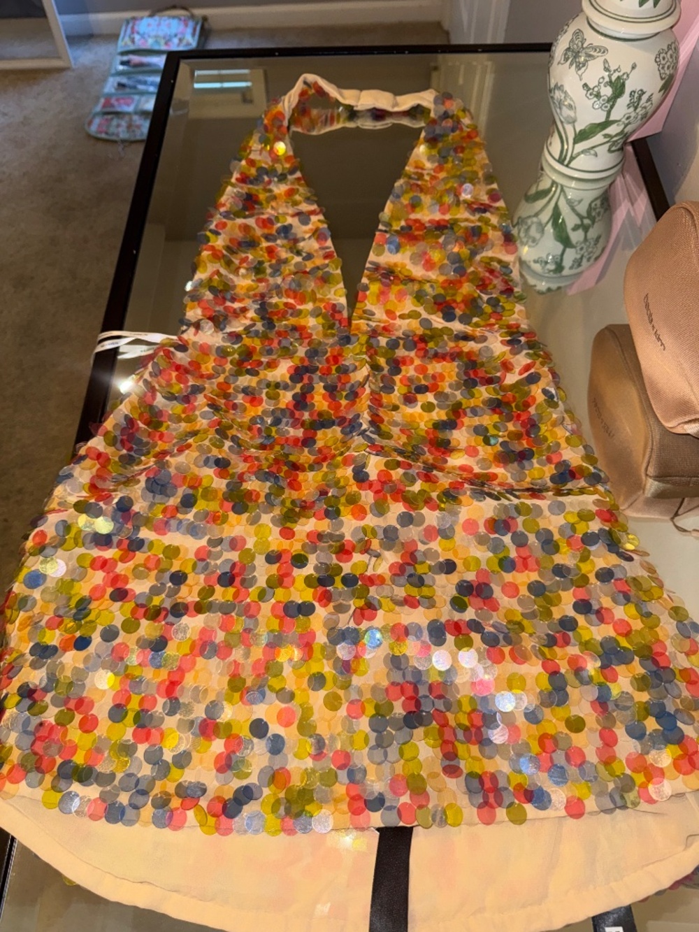 Retrofete Sequin Mini Dress - Picture 2 of 2